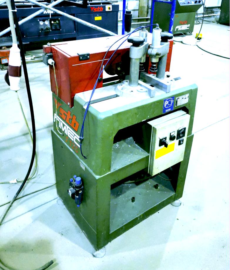FIMTEC STB F 125 Фрезерный станок для обработки торца импоста ПВХ и алюминия (Б/У оборудование)