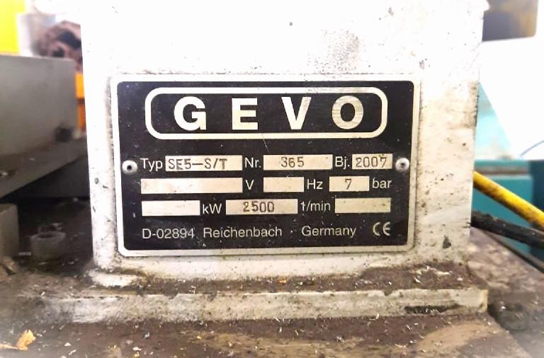 GEVO SE5-S/T Двухголовочный шуруповерт для окон ПВХ (Б/У оборудование)