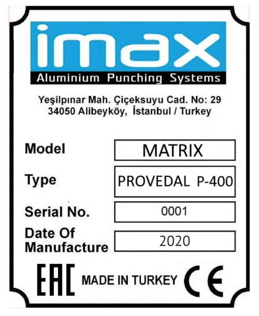 IMAX PROVEDAL Р400 Вырубной пресс по алюминию — оборудование для распашных конструкций профильной системы Provedal (Новое оборудование)