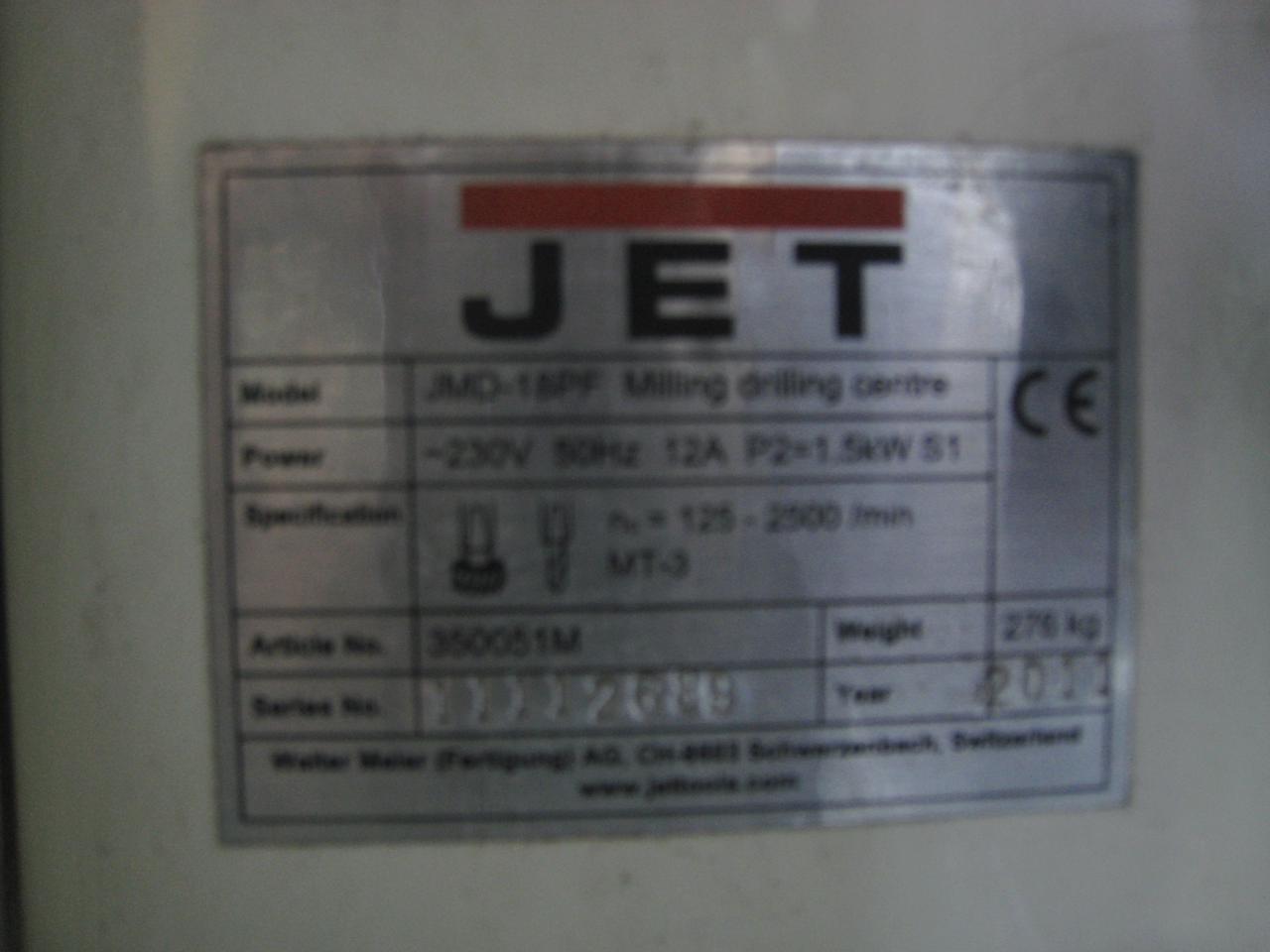 JET JMD-18PF Фрезерно-сверлильный станок, 230В. (Б/У оборудование)
