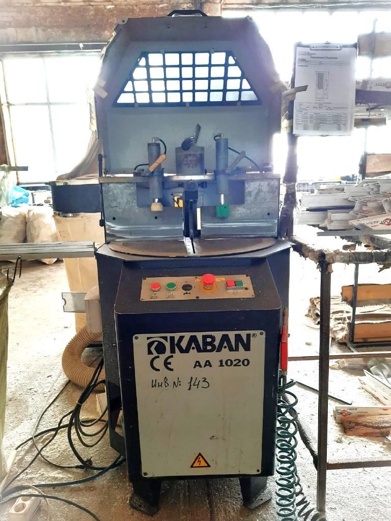 KABAN AA 1020 Одноголовочный станок для резки профиля из ПВХ и алюминия (Б/У оборудование)