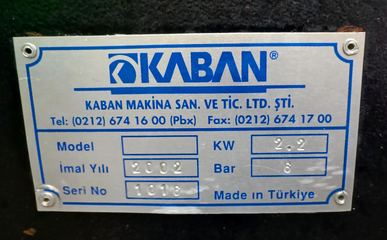 KABAN AA 1060 Двухголовочная пила с фронтальной подачей пильных дисков для резки профиля из ПВХ и алюминия (Б/У оборудование)