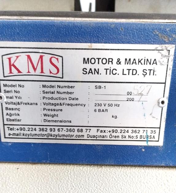 KMS SB-1 Одноголовочный сварочный станок для ПВХ (Б/У оборудование)