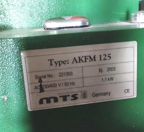 MTS AKFM 125 Торцефрезерный станок для фрезеровки импоста (Б/У оборудование)