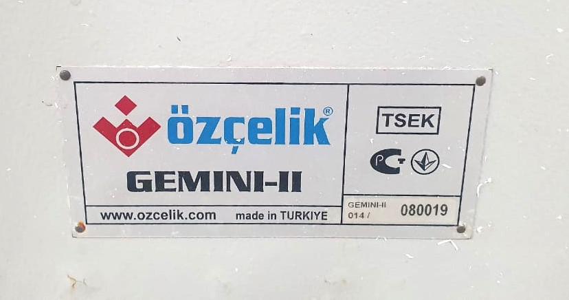 OZCELIK GEMINI-II Двухголовочный цифровой станок-автомат для резки оконного профиля (Б/У оборудование)
