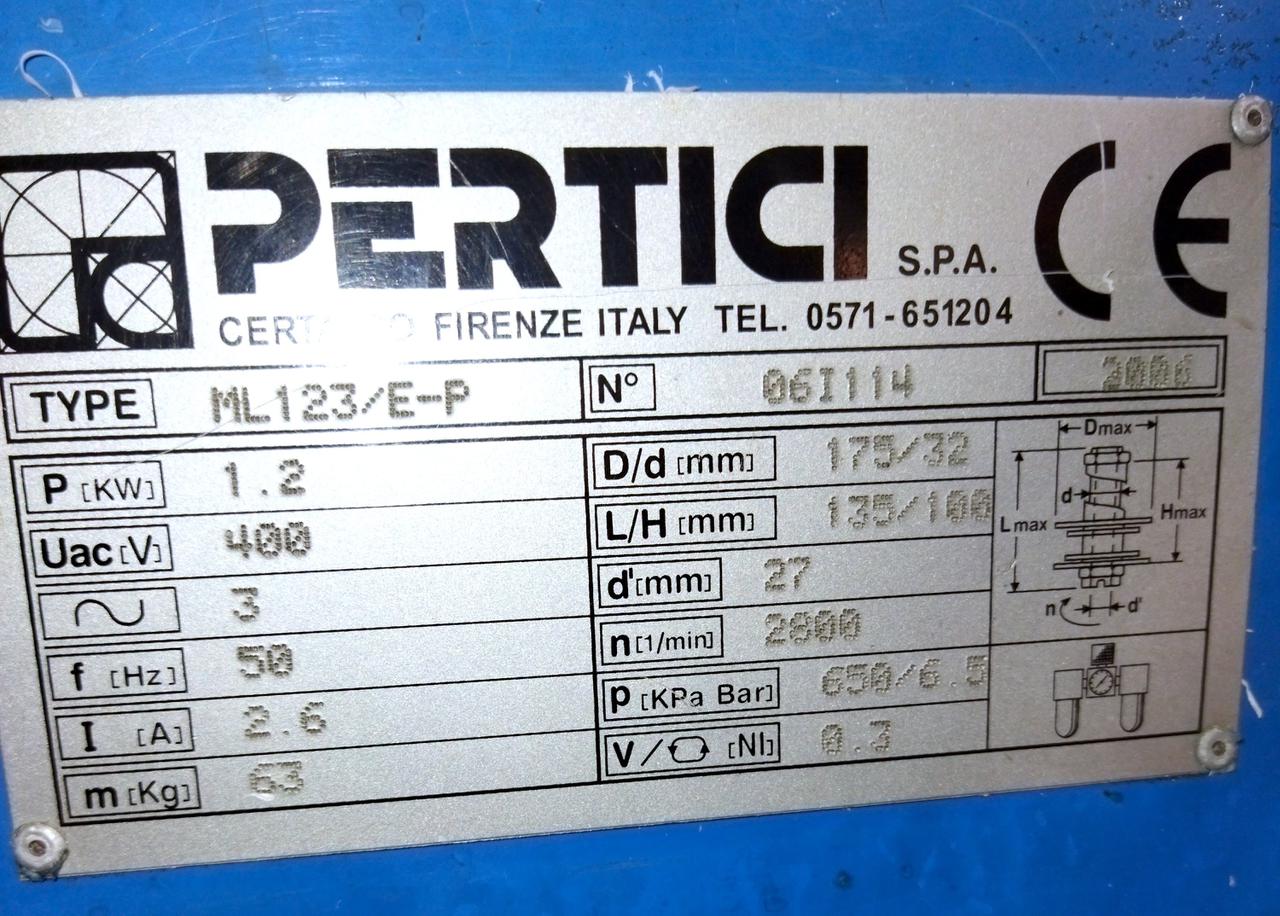 PERTICI UNIVER ML 123/E-P Станок фрезерный для обработки торца импоста (Б/У оборудование)