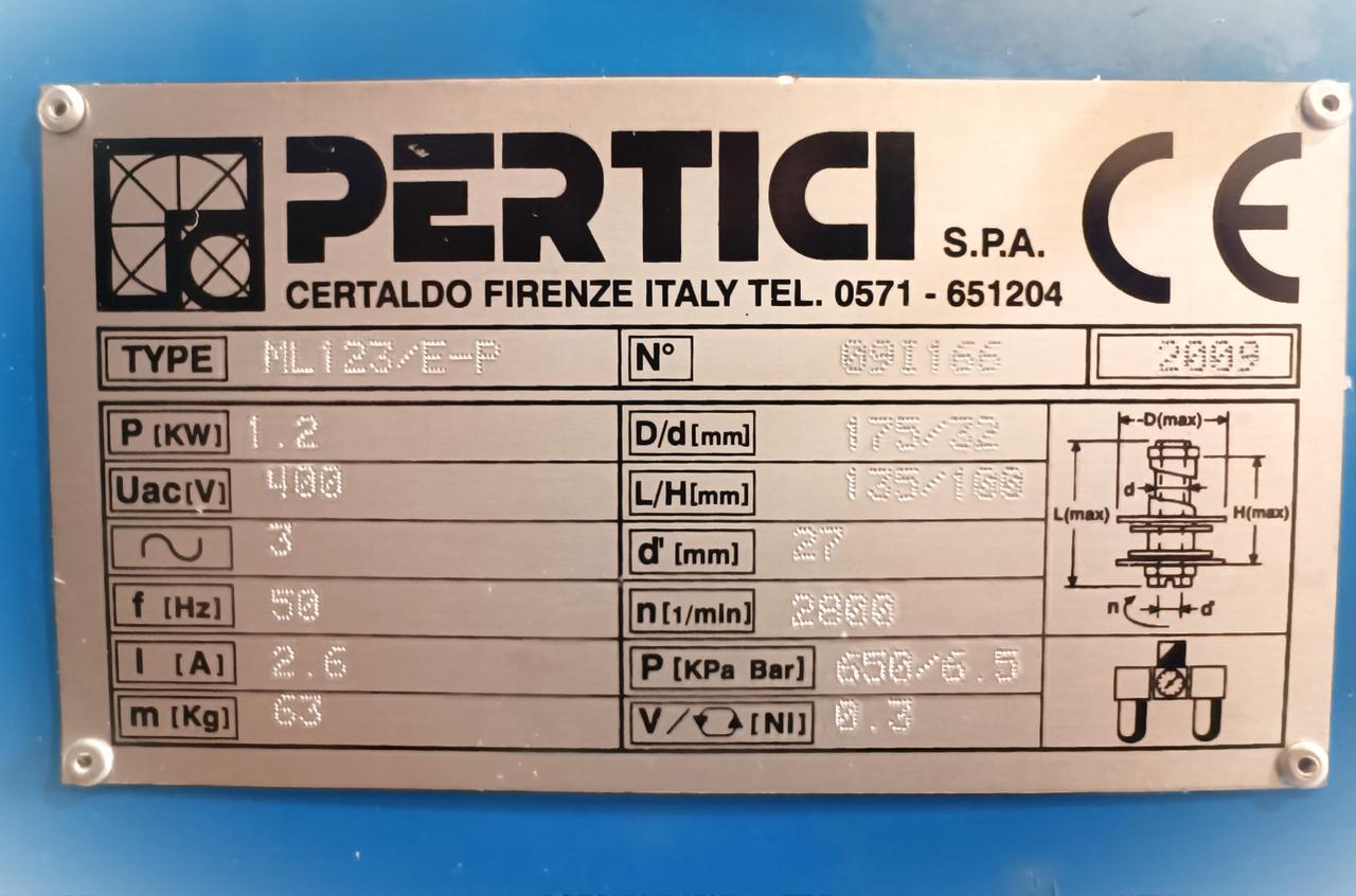 PERTICI UNIVER ML 123/E-P Станок фрезерный для обработки торца импоста (Б/У оборудование)
