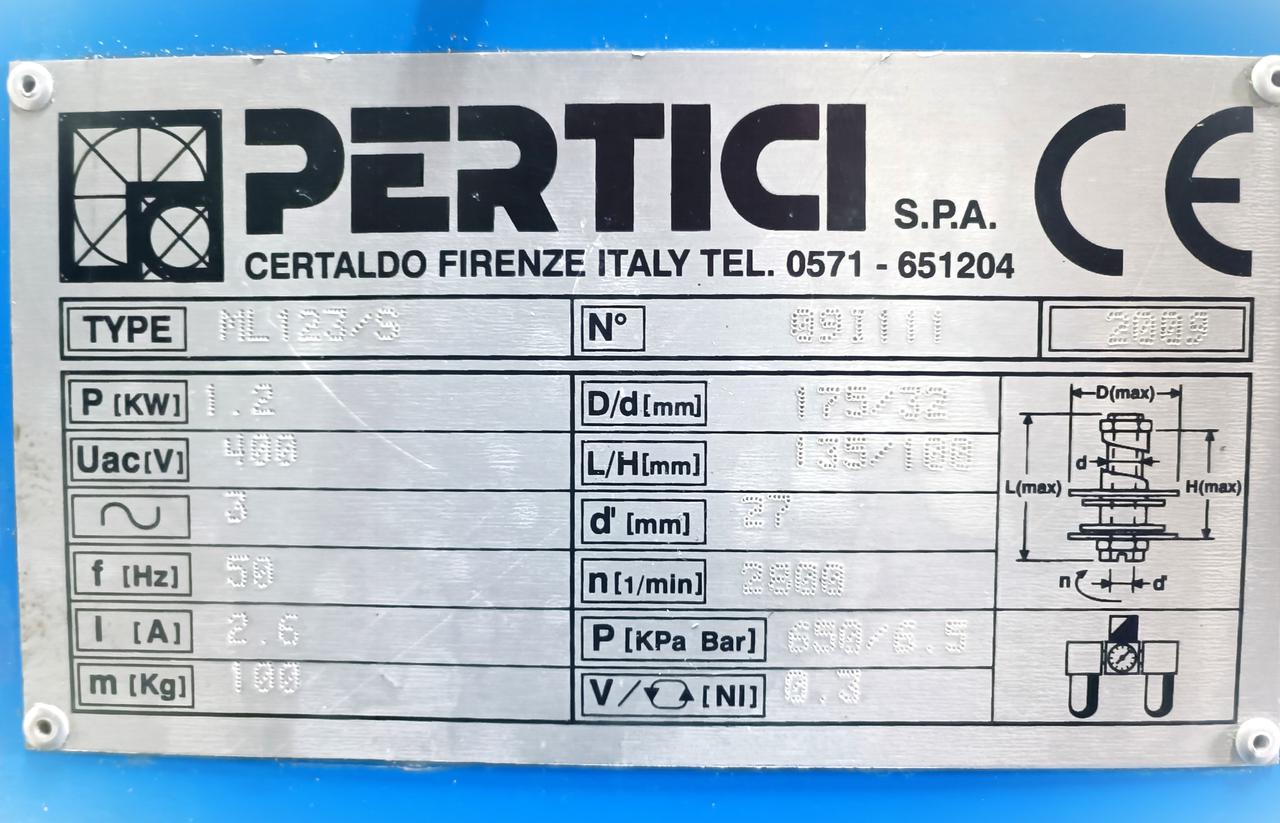 PERTICI UNIVER ML 123/S Станок для фрезерования торца импоста под углом от 45º до 135º (Б/У оборудование)