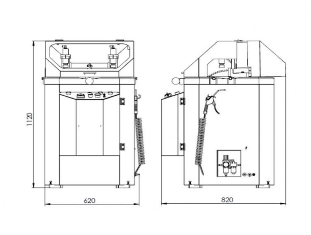 SONMEZ PK 503 ALT Автоматическая пила для резки профиля с нижней подачей пильного диска диаметром 450 мм (Б/У оборудование)