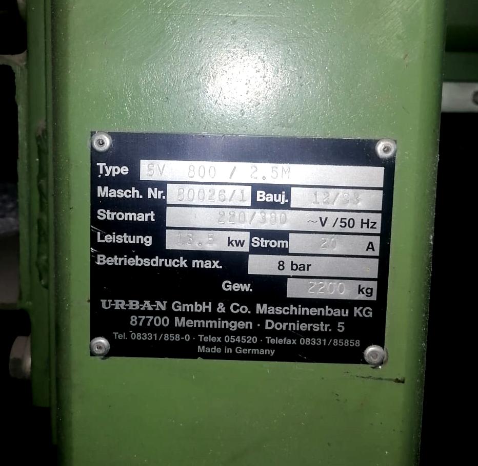 URBAN SV 800 Автомат для зачистки сварного шва (Б/У оборудование)