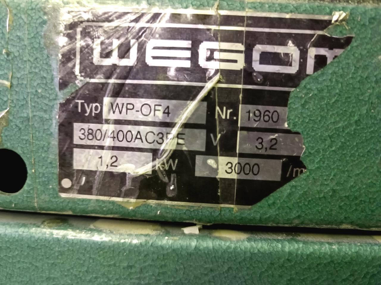 WEGOMA WP OF 4 Углозачистной станок на 4 фрезы для окон ПВХ (Б/У оборудование)