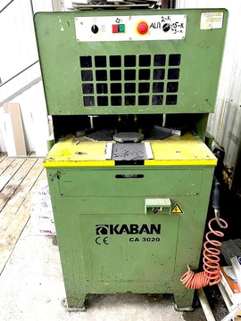 KABAN CA 3020 Трёхфрезный углозачистной автоматический станок для производства окон из ПВХ