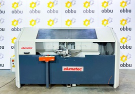 ELUMATEC AKS 134 Вырубная автоматическая пила для торцевой резки в двух плоскостях комбинированных стоечно-ригельных профилей при изготовлении фасадов, зимних садов и светопрозрачных конструкций