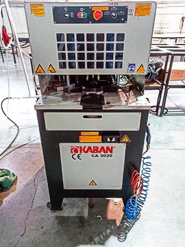 KABAN CA 3020 Углозачистной автоматический станок на 3 фрезы для производства окон из ПВХ