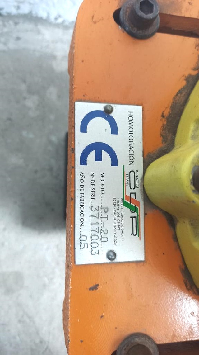 INDUSTRIAS CDR C 640 Пресс-матрица для алюминиевых окон профильной системы PROVEDAL (Б/У оборудование)