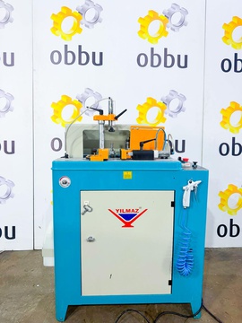YILMAZ KM 215 S Станок для обработки торцов импоста с изменяемым углом и пневматической подачей фрезы