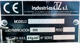 INDUSTRIAS AZ C 640 Пресс-матрица для раздвижных конструкций профильной системы Provedal