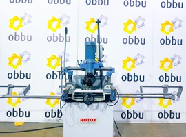 ROTOX КF 349 Копировально-фрезерный станок для окон ПВХ с трёхшпиндельной сверлильной головкой для замков и ручек