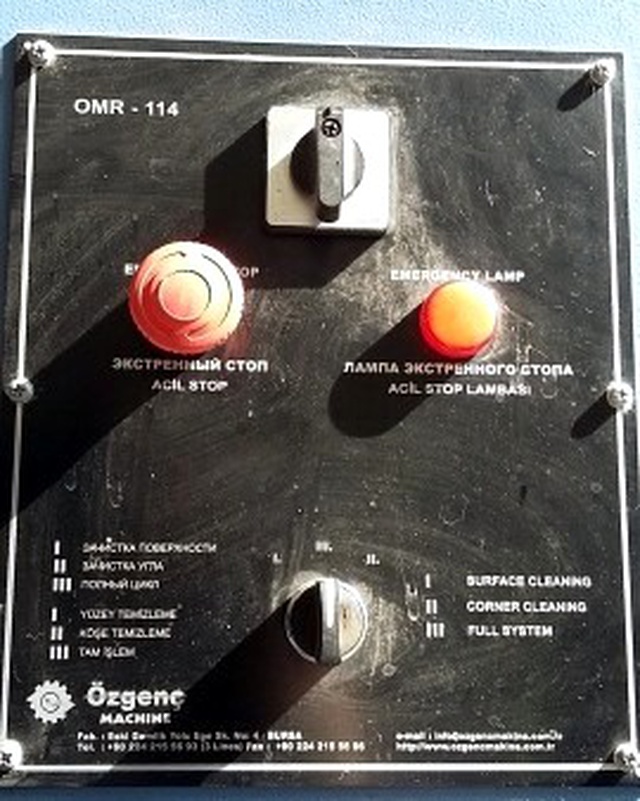 OZGENC OMR 114 Автоматический углозачистной станок для пластиковых окон 