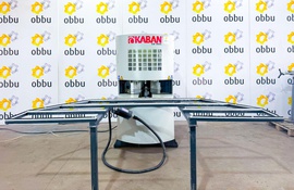 KABAN CD 3050 Углозачистной двухосный станок с ЧПУ для окон ПВХ