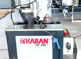 KABAN CF 3060 Автоматически станок для фрезеровки торца импоста на 2 фрезы