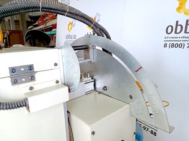 LGF MIDA Пила полуавтомат с фронтальной подачей диска + 2 рольганга по 4,5 метра (Б/У оборудование)