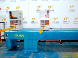 YILMAZ DK 502 Автоматический двухголовочный сварочный станок для производства пластиковых окон
