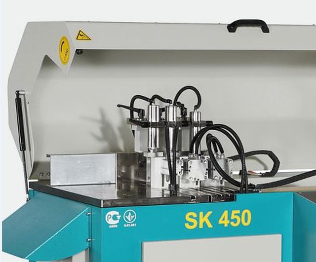 YILMAZ SК 450 Автоматическая пила для серийной резки с нижней подачей диска под углом 90° (Новое оборудование)