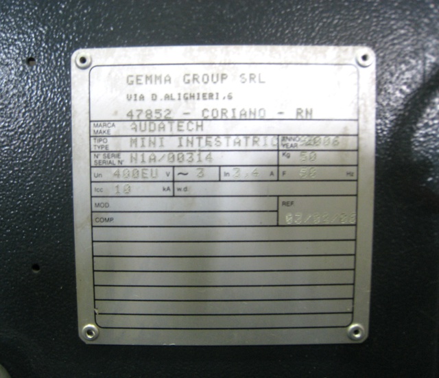 GEMMA GROUP MINI-FRESA 90 Импостной фрезерный станок (Б/У оборудование)