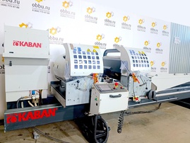 KABAN AC 1040 Автоматический двухголовочный станок для резки профиля из ПВХ и алюминия